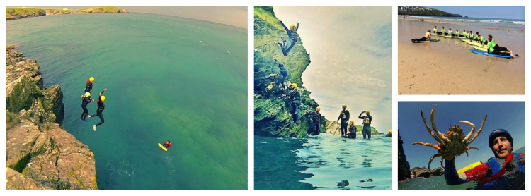 coasteering newquay escape