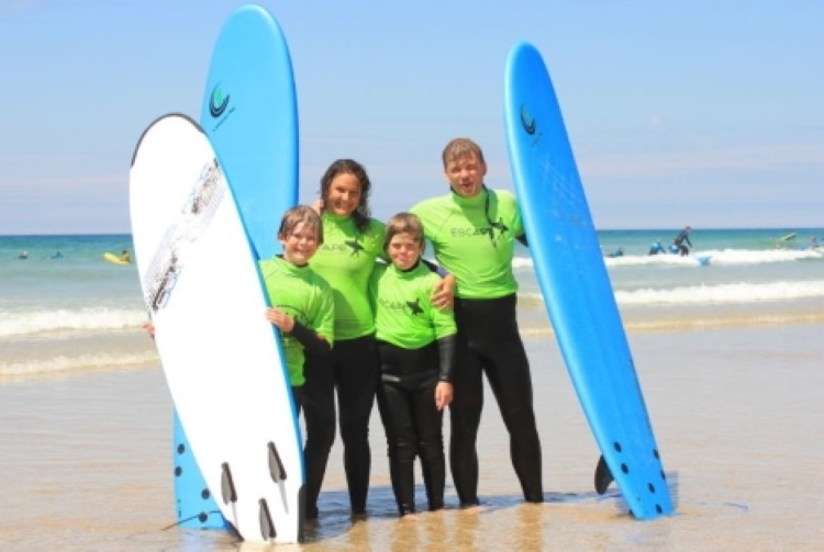 Surf Lessons for Family Groups